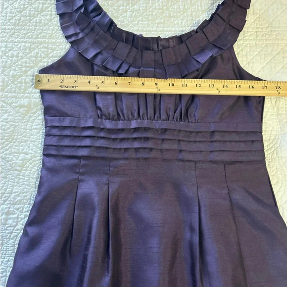 Jessica Howard Plum Colored Semiformal Dress. Self Portrait Dress. - Picture 6 of 8